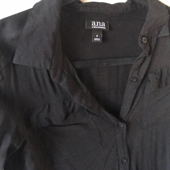 Black button down - Picture 2 of 3